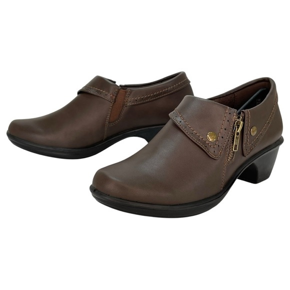 Easy Street Darcy Brown Faux Leather Womens Shooties Size 6.5M - Picture 8 of 12